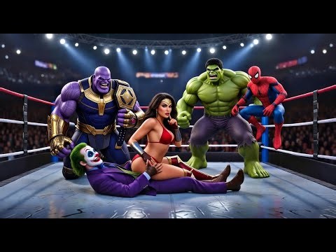 Unexpected Team-Up | Hulk Powers Up Spider-Man’s Son to Fight Joker! | Superhero Transformation