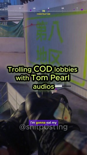 Playing Tom Pearl Audios in Call of Duty Black Ops 7 #tompearl #bo7 #trolling #funnygamingclips