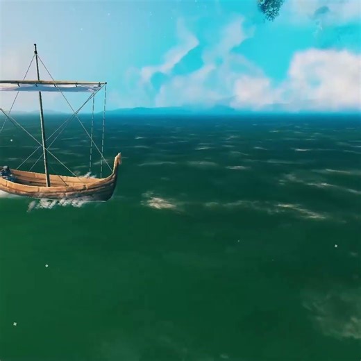 Valheim sailing. #valheim #gaming #tramanosia