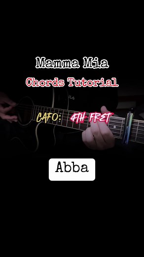 Mamma Mia Acoustic Chords Tutorial by Ripley Alexander
