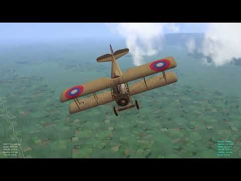 First Eagles 2 - Eastern Front, Summer of 1917; SPAD VII Entangled With a Couple of Alb. D.II Types