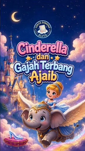 Cinderella dan Gajah Terbang Ajaib | Cerita Dongeng Anak Bahasa Indonesia |