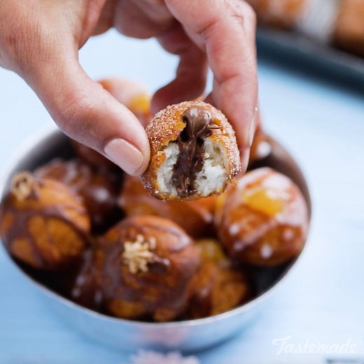 2.5M views · 9.5K shares | Stuffed Doughnut Holes Save this recipe:...