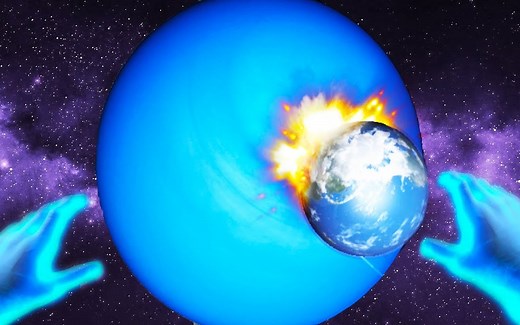 【VR游戏】画面惊讶的宇宙沙盒，宇宙之美-Universe Sandbox 2 VR