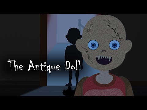 The Antique Doll horror story animated by Horror Diary