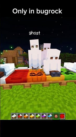 Minecraft villager halloween 👻 #minecraft #shorts