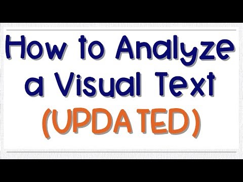 How to Analyze a Visual Text