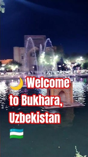 This City Feels Like a Fairytale at Night ✨🌙 | Bukhara Vlog