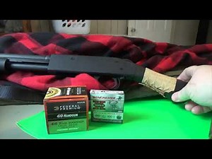 Mossberg 590 Shockwave .410 non shotgun Personal Defense or just a Gimmick?