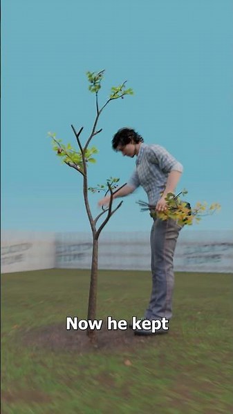 He Grew 40 Fruits On One Tree 😮