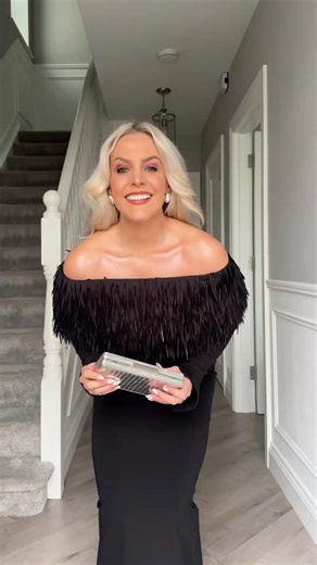 Galway bound 💫🖤 Dress @Marks and Spencer @16Arlington Perfume @SAINT LAURENT Libre Lip glaze @Kylie Cosmetics #fashion #fyp #outfitinspo #ootn #irishfashion