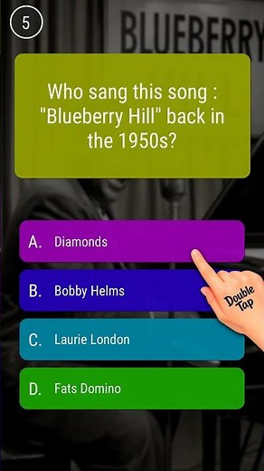Who sang this song : "Blueberry Hill" back in the 1950s?