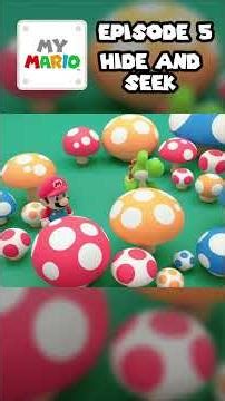 Hide & Seek – Mario Stop Motion Shorts, Episode 5 - My Mario #shorts #mario #stopmotion #nintendo
