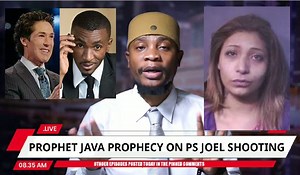2.7K views · 65 reactions | UPDATE: Prophet java CLAIMS Joel Osteen Shooting Prophecy FULFILMENT | Church Reality Check | Facebook