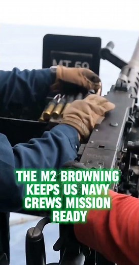 M2 Browning Live Fire | USS Eisenhower