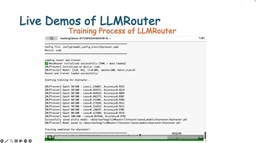 Stop paying frontier-model prices for “what’s the weather?” ☁️💸 UIUC’s Unified Lab just open-sourced LLMRouter, a unified routing framework that bundles 16 routing strategies (single-round, multi-round, agentic, and personalized) under one consistent interface, so teams can go from routing research to production without re-implementing papers from scratch. What this unlocks (especially for enterprise gov workloads): • Cost-aware inference: lightweight queries → cheaper models, high-stakes reaso