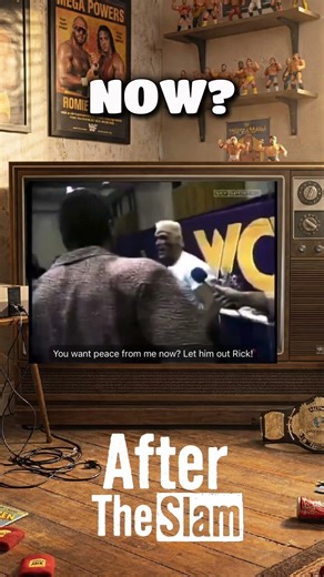 CLASSIC WCW - RICK RUDE vs STING #wcw #classic #wrestling #backstage #fyp