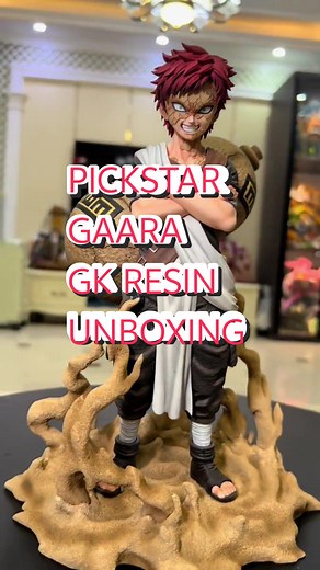 Unboxing Pickstar Gaara GK Resin Collectible
