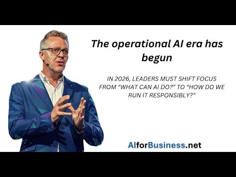 The operational AI era has begun