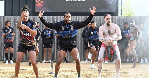 Spirited dance session bonds Indigenous All Stars