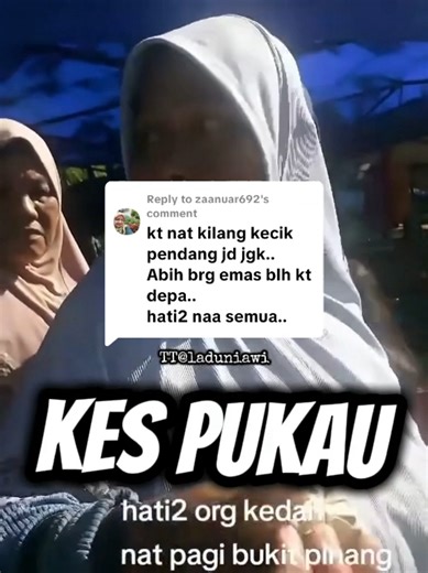 Kes Pukau di Pekan Nat, Pendang Kedah