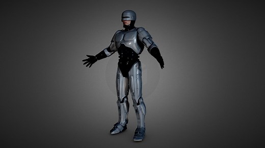RoboCop - Download Free 3D model by Vertalius