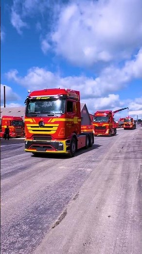 3 helt nye lastbiler overraskede til HV-transports 40 års jubilæum 🚚🎉