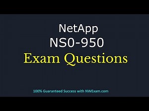 NetApp NS0-950 Certification: Exam Info & Q&A Guide
