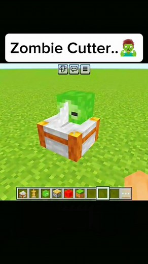 🧟‍♂️⚔️ ZOMBIE CUTTER ACTIVATED… ONE HIT = DEAD! #Minecraft #ZombieCutter #CutterBuild