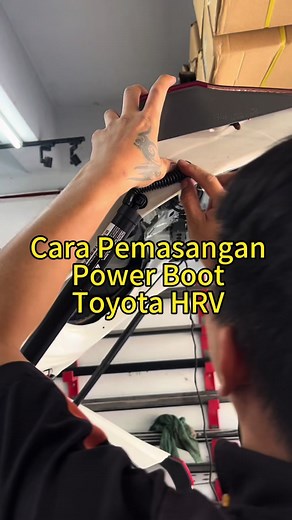 Cara Pemasangan Power Tailgate untuk Toyota HRV 2014-2021
