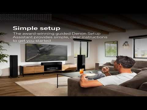 Best Deal: Denon AVR-X2800H 7.2 Ch Stereo Receiver | 8K UHD Home Theater AVR