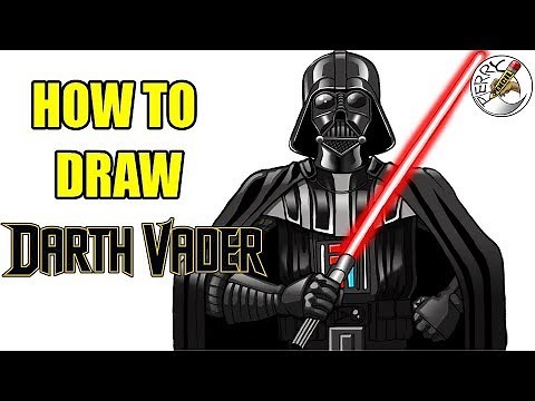 How to draw Darth Vader