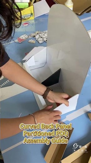 How to Assemble a Partitioned Cardboard PDQ Display | Quick Assembly Tutorial