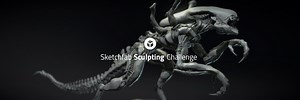 Sketchfab Sculpting Challenge: Aliens