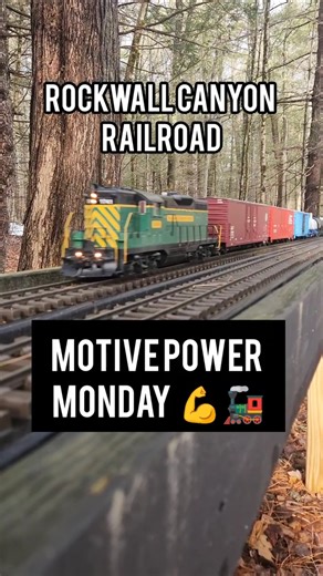 USA Trains GP7 #gscale #train #gardenrailroad #modelrailroad #rctrains