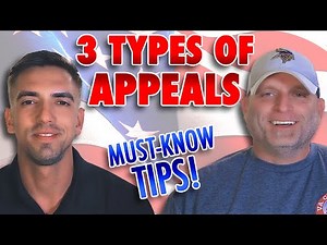 Understanding VA Claim Denials and the 3 Types of Appeals!