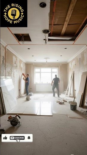 Luxury Living Room Renovation Time-Lapse | Modern Italian Interior Transformation