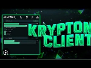 Free Cracked krypton client ( 1.21 )