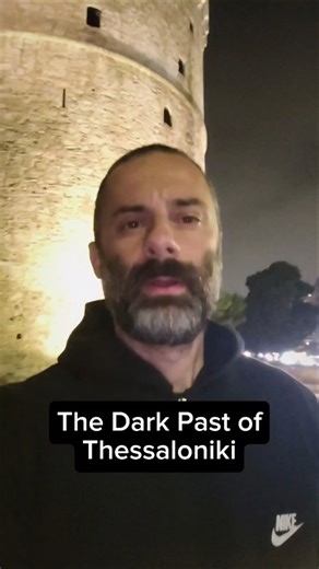 The White Tower of Thessaloniki in Macedonia Greece