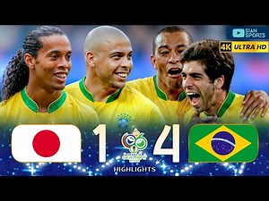 RONALDO, RONALDINHO AND JUNINHO PUT ON A SHOW IN BRAZIL'S BEST MATCH OF THE 2006 WORLD CUP