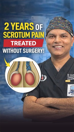 Suffering From Scrotum Pain for 2 Years? How It Was Successfully Treated Without Surgery