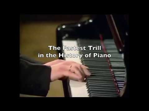 Zimmerman Fastest Piano Trill in History