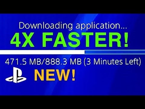 PS4 HOW TO GET FASTER DOWNLOAD SPEED NEW! (2021)