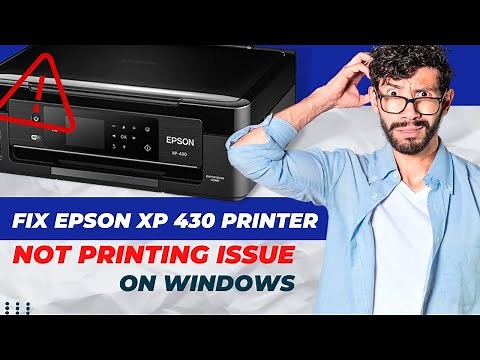 Fix Epson XP 430 Printer Not Printing Issue #epsonprinter #printer