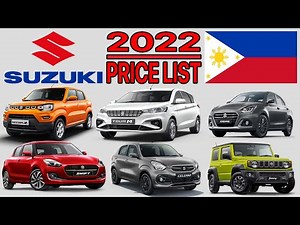 Suzuki Cars Price List Philippines 2022