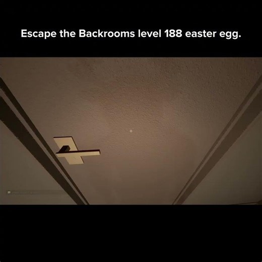 Escape the Backrooms Level 188 easter egg. #escapethebackrooms #easteregg