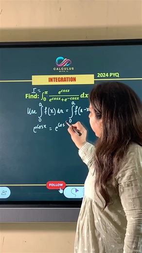 Learn Calculus with IJ | Integration | Previous year question (PYQ)for board exam 2026#mathematics #reelsinstagram #maths #fbreels #conceptsbyij #calculuswithij... | Instagram