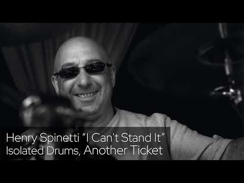 Henry Spinetti "I Can't Stand It" Isolated Drums