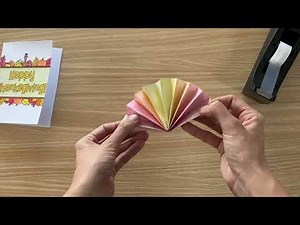 Thanksgiving Pop Up Turkey Card Tutorial
