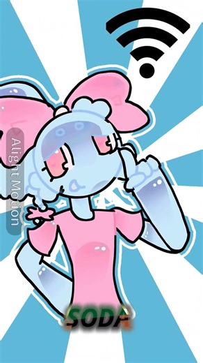 That's me!/original?/ ft: poppy [read desc] #art #alightmotion #animation #dandysworld #poppy #idk